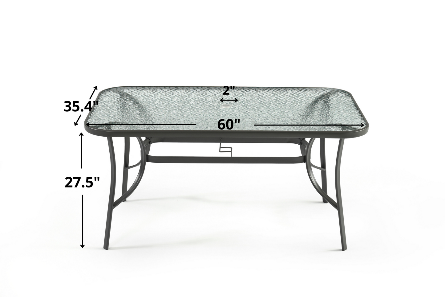 7-Pieces Patio Dining Set - Gray