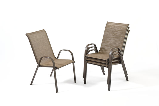 5-Piece Patio Fire Pit Dining Set