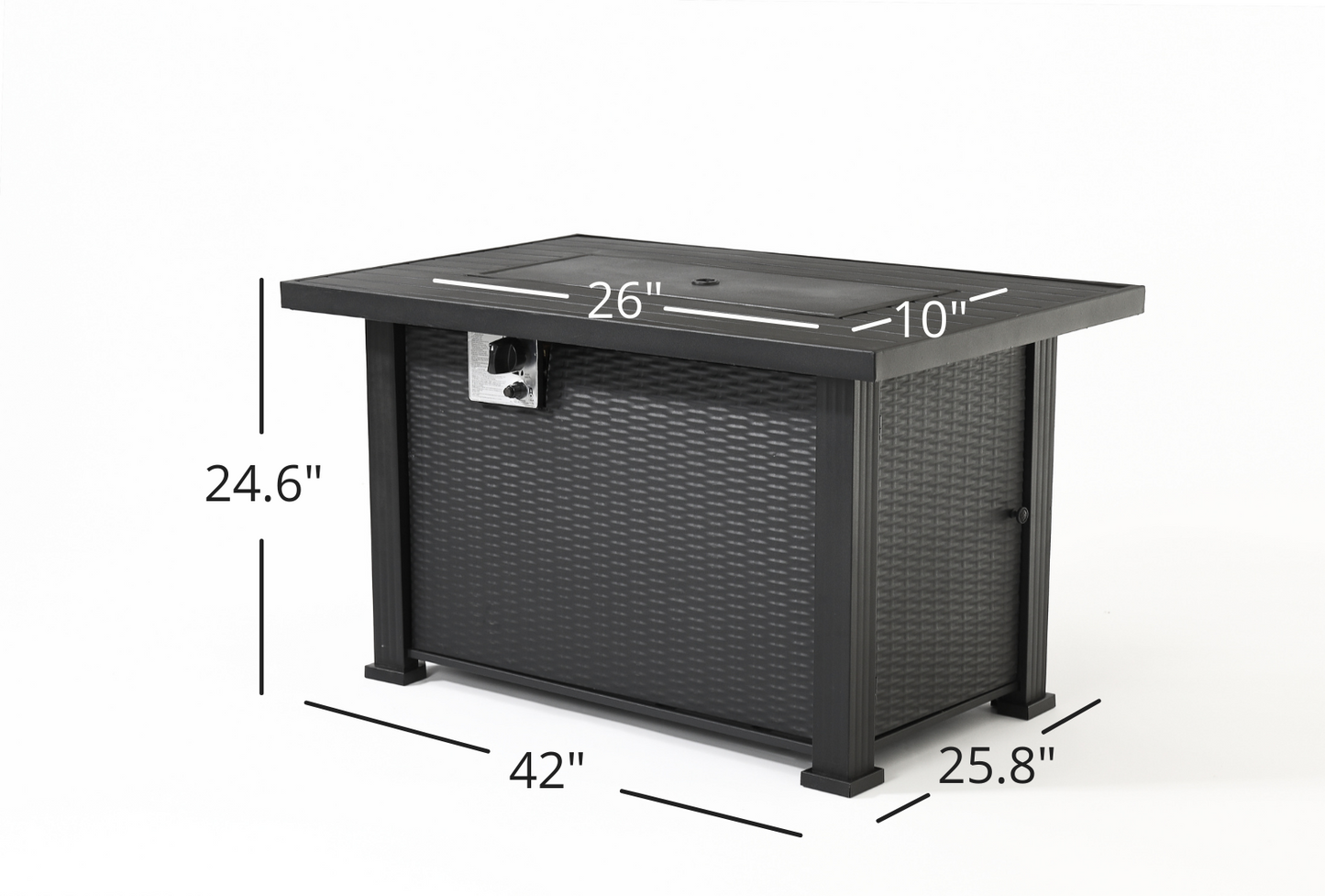 42" Fire Pit Table