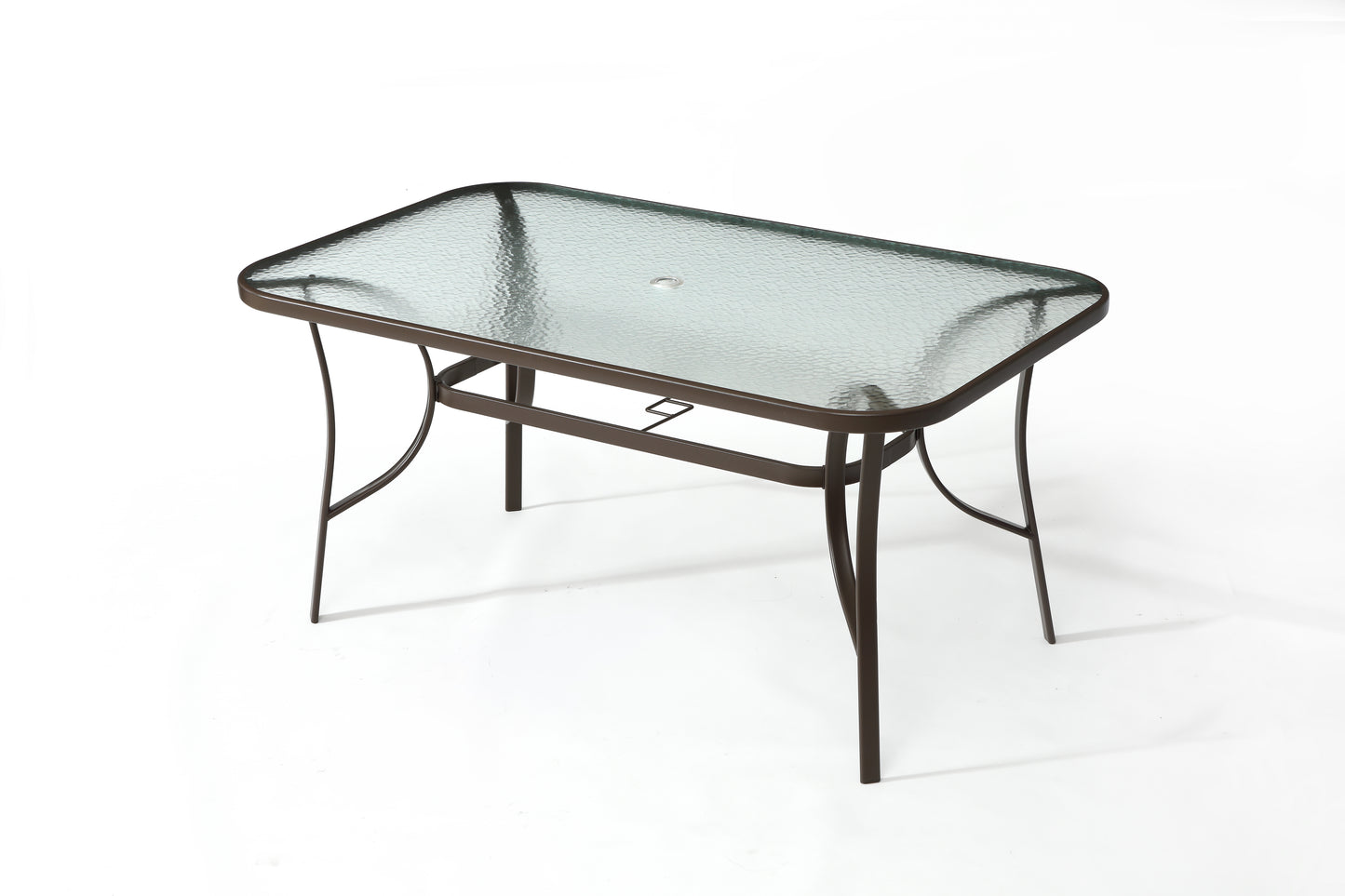 7-Pieces Patio Dining Set - Wavy Brown