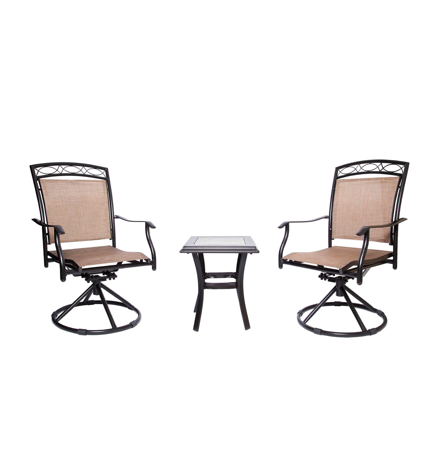 3 Pcs Patio Bistro Set