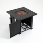 5-Piece Patio Fire Pit Dining Set