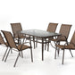 7-Pieces Patio Dining Set - Brown
