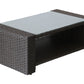 4 Piece Rattan Patio Seating Group with Cushions
