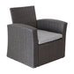 4 Piece Rattan Patio Seating Group with Cushions