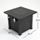 30" Fire Pit Table