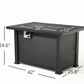 42" Fire Pit Table