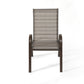 7-Pieces Patio Dining Set - Wavy Brown