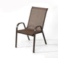 7-Pieces Patio Dining Set - Brown