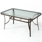 7-Pieces Patio Dining Set - Wavy Brown