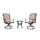 3 Pcs Patio Bistro Set