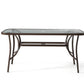7-Pieces Patio Dining Set - Brown